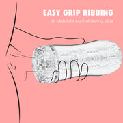 Chisa - Quickshot Portable Cup - Bearhug - Cup Masturbator - Transparant-Erotiekvoordeel.nl