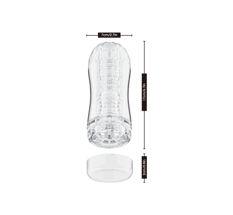 Chisa - Quickshot Portable Cup- Engorged - Cup Masturbator - Transparant-Erotiekvoordeel.nl