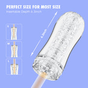 Chisa - Quickshot Portable Cup - Flykiss - Masturbateur à ventouse - Transparent-Erotiekvoordeel.nl