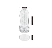 Chisa - Quickshot Portable Cup - Onwings - Cup Masturbator - Transparant-Erotiekvoordeel.nl