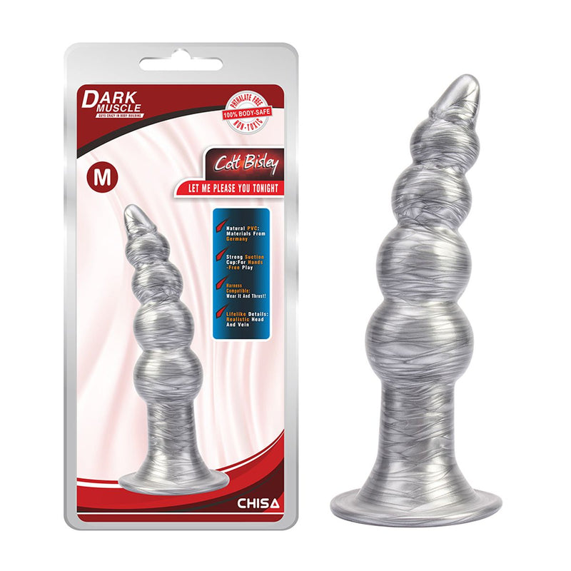 Chisa - Plug anal plateado - Colt Bisley - Plata - Talla L - Erotiekvoordeel.nl