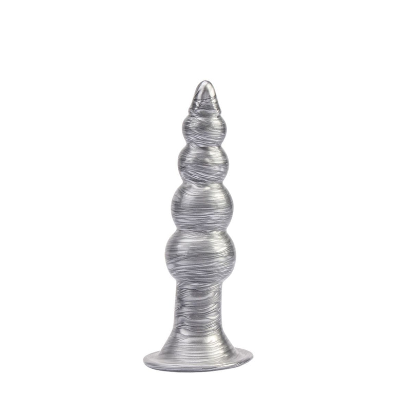 Chisa - Plug anal plateado - Colt Bisley - Plata - Talla L-Erotiekvoordeel.nl