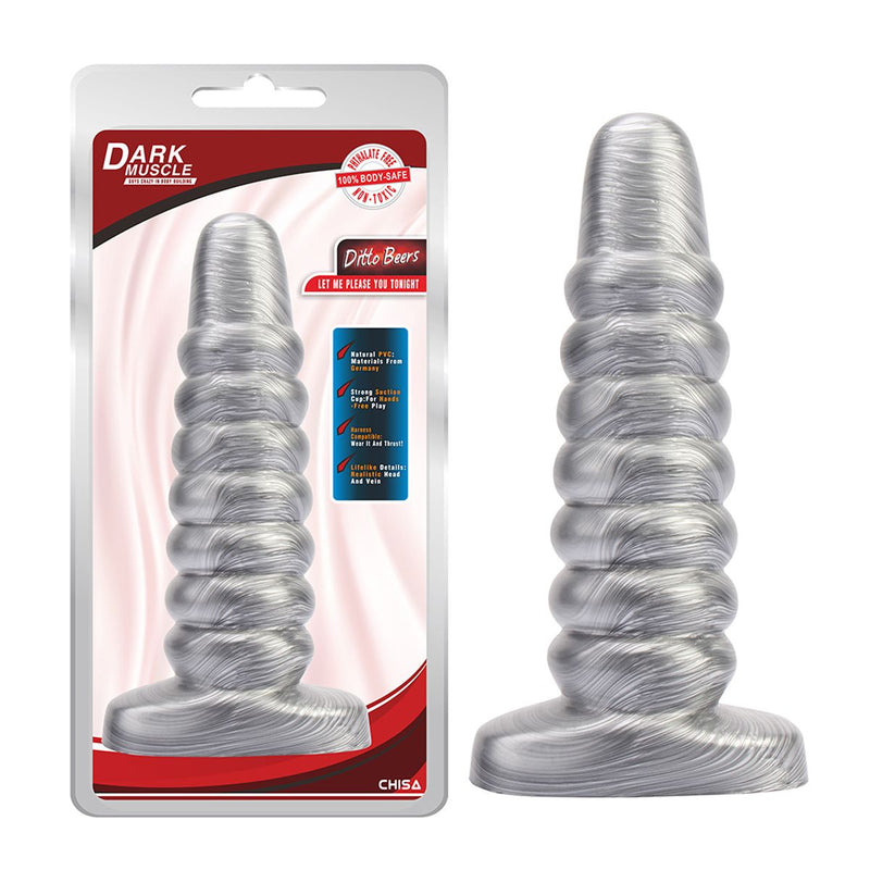 Chisa - Silber-Dildo - Ditto Beers - Silber-Erotiekvoordeel.nl