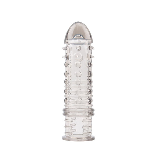 Chisa - Swirls - Funda acanalada para el pene - Gris transparente-Erotiekvoordeel.nl