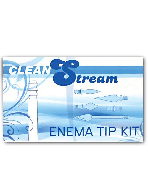 CleanStream - Enema Tip Kit - Extra opzetstukken voor meer plezier-Erotiekvoordeel.nl