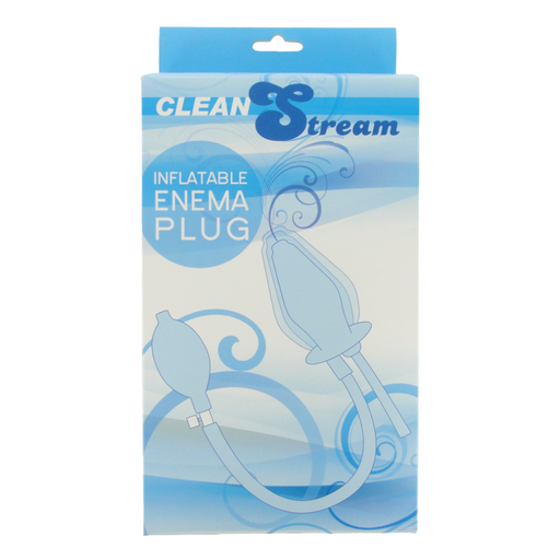 CleanStream - Inflatable Enema Plug Black-Erotiekvoordeel.nl