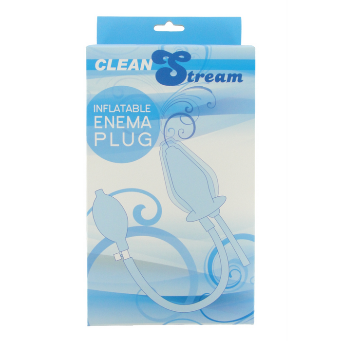 CleanStream - Inflatable Enema Plug Black-Erotiekvoordeel.nl