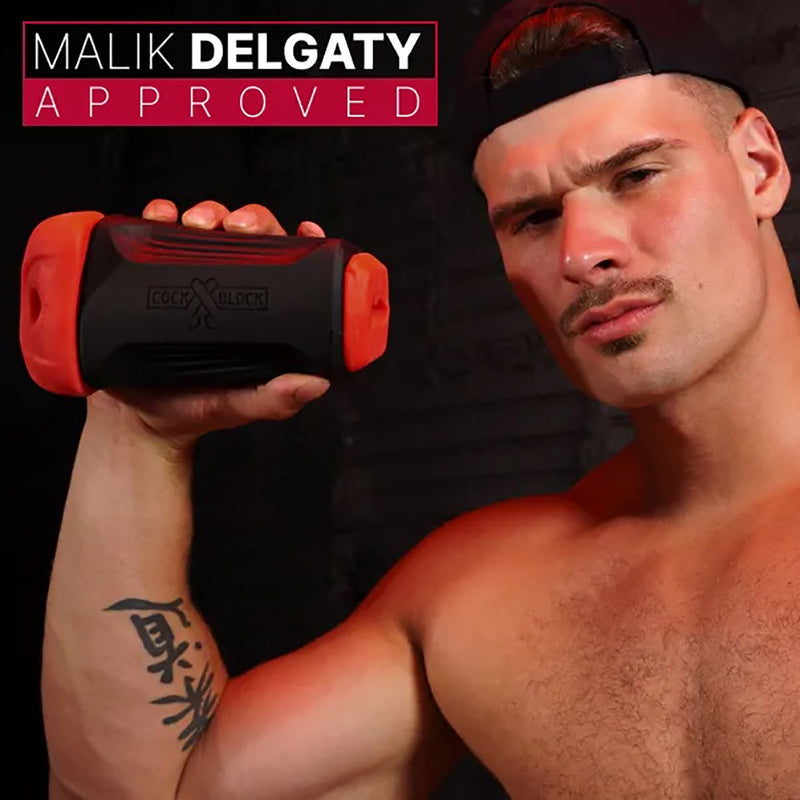 CockBlock FROT Massager - Massaggiatore a penetrazione per coppie uomo/uomo - Erotiekvoordeel.nl