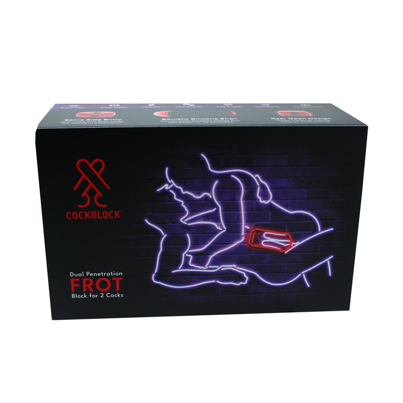 CockBlock FROT Massager - Massaggiatore penetrante per coppie uomo/uomo - Erotiekvoordeel.nl