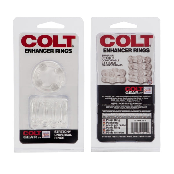 Colt Gear - Enhancer Rings - Clear-Erotiekvoordeel.nl