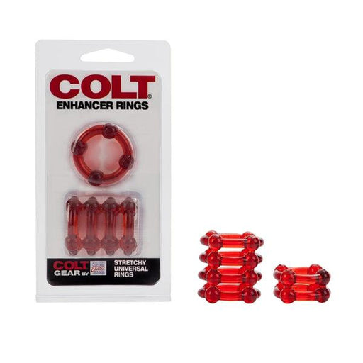 Colt Gear - Enhancer Rings - Red-Erotiekvoordeel.nl