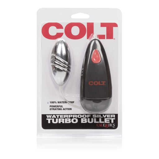 Colt Gear - Waterproof Silver Turbo Bullet-Erotiekvoordeel.nl