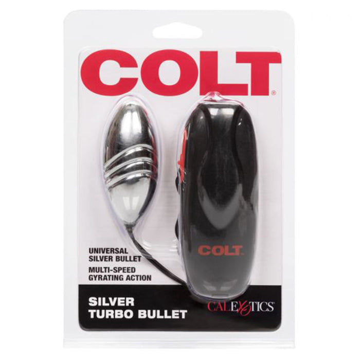 Colt - Turbo Bullet - Vibrerend Eitje - Zilver-Erotiekvoordeel.nl