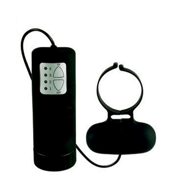 Colt - Waterproof Power Cockring - Zwart-Erotiekvoordeel.nl