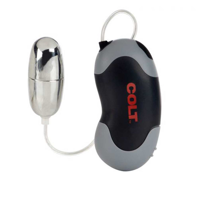 Colt - Xtreme Turbo Bullet Vibrator met Afstandsbediening - Zilver-Erotiekvoordeel.nl