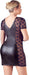 Cottelli Collection Lingerie Mini Lace Stocking Suspender Dress - Maat S / 75B-Erotiekvoordeel.nl