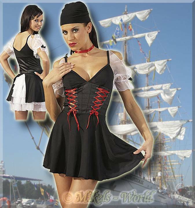 Cottelli Collection - Set da pirata da donna - Erotiekvoordeel.nl