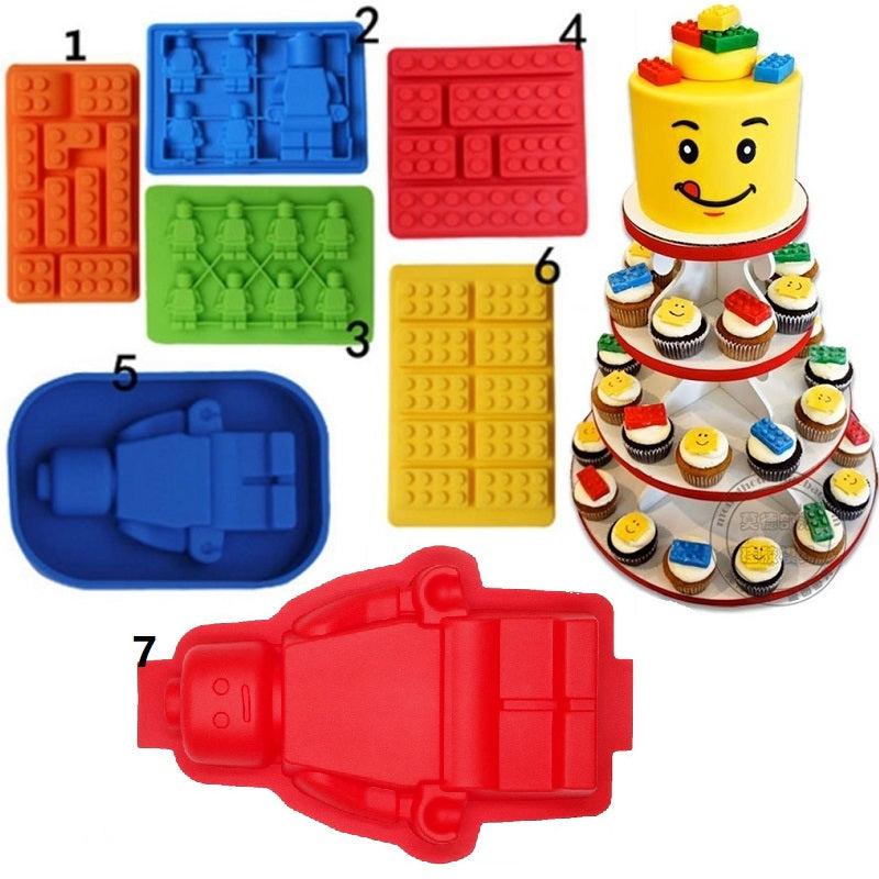 Craftylicious - Silicone Mold - Building Blocks/Bricks - Epoxy - Jesmonite - Soap Making - Chocolate Molding - 11 x 11 cm-Erotiekvoordeel.nl