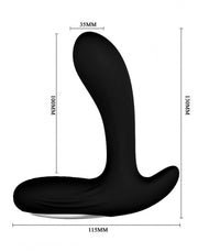 Crazy Bull - Backie - Vibratore prostatico - Nero-Erotiekvoordeel.nl