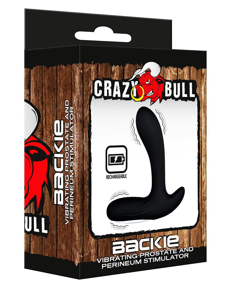 Crazy Bull - Backie - Vibratore prostatico - Nero - Erotiekvoordeel.nl