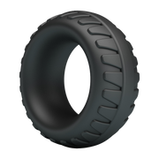 Crazy Bull - Dilson - Anillo de silicona super suave - Modelo 3 - Negro-Erotiekvoordeel.nl