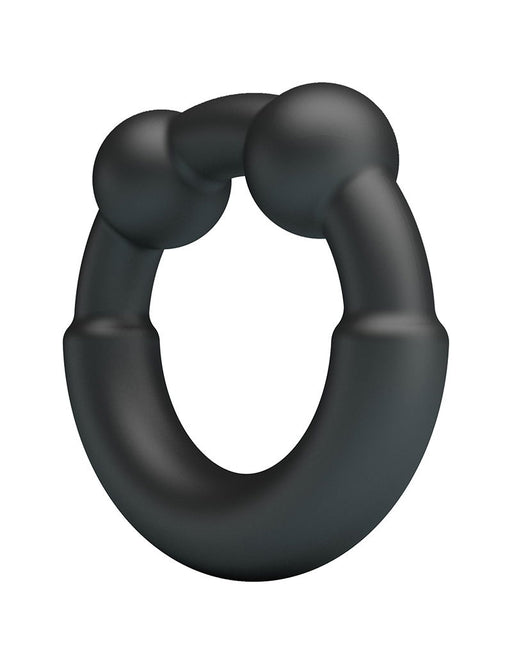 Crazy Bull - Meco - Anillo para el pene - Modelo 15 - Negro-Erotiekvoordeel.nl