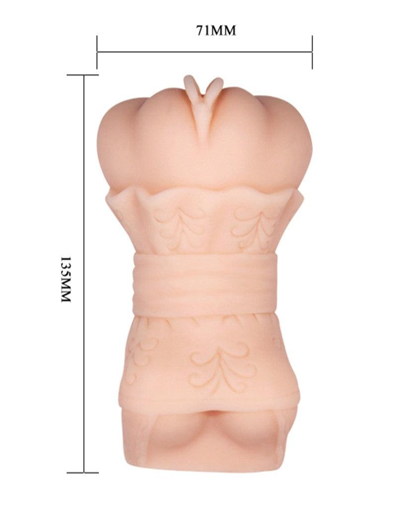 Crazy Bull - Masturbatore realistico con mini vagina - Onahole n. 5 - Erotiekvoordeel.nl