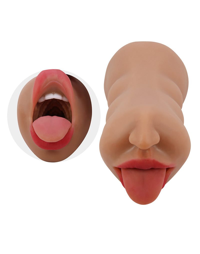 Crazy Bull - Sarah - Premium Masturbator with Two Entrances - Medium Skin Tone - Erotiekvoordeel.nl