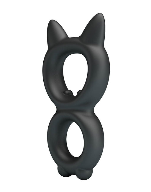 Crazy Bull - Toran - Anillo para el pene - Modelo 20 - Negro-Erotiekvoordeel.nl