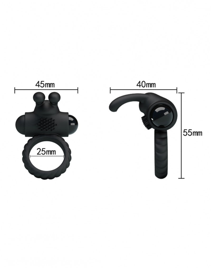 Crazy Bull - Vibrating Cock Ring - Eudora-Erotiekvoordeel.nl