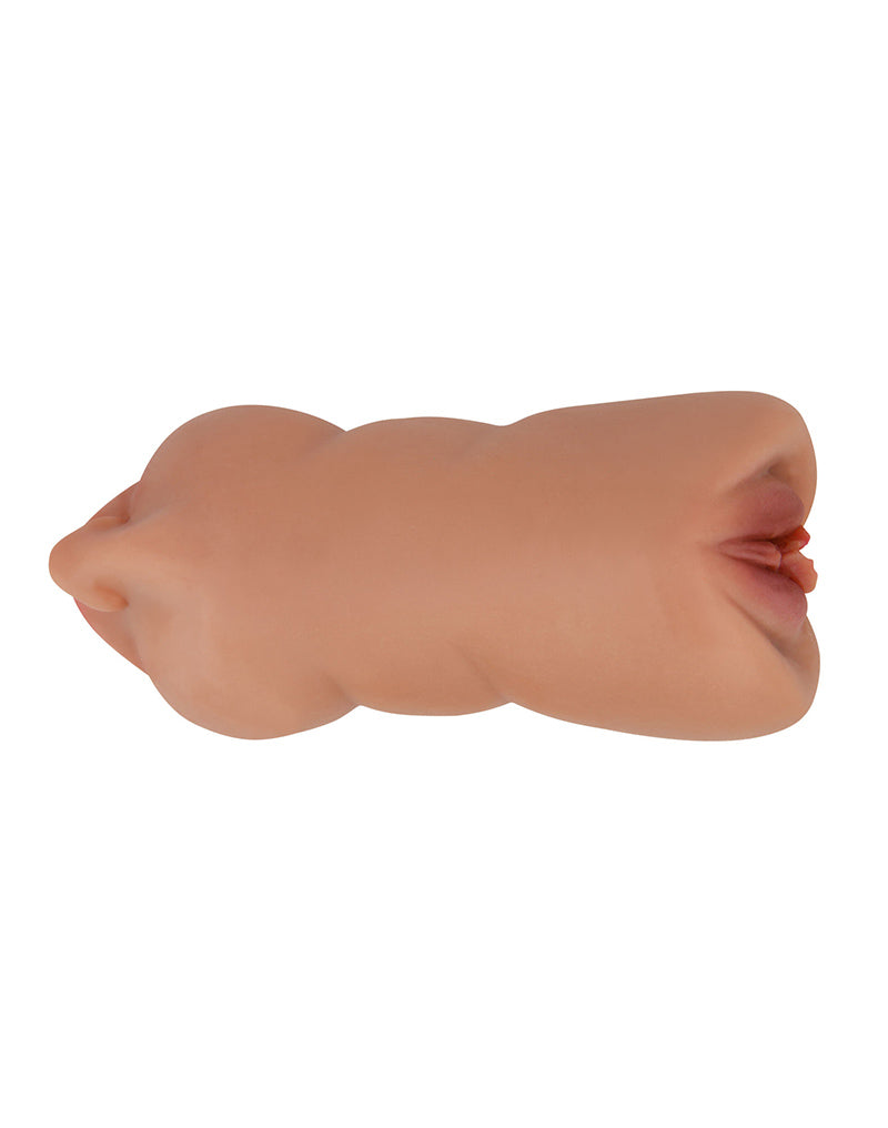 Crazy Bull - Zoey - Premium Masturbator with Two Entrances - Medium Skin Tone - Erotiekvoordeel.nl