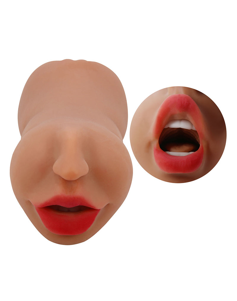 Crazy Bull - Zoey - Premium Masturbator with Two Entrances - Medium Skin Tone - Erotiekvoordeel.nl