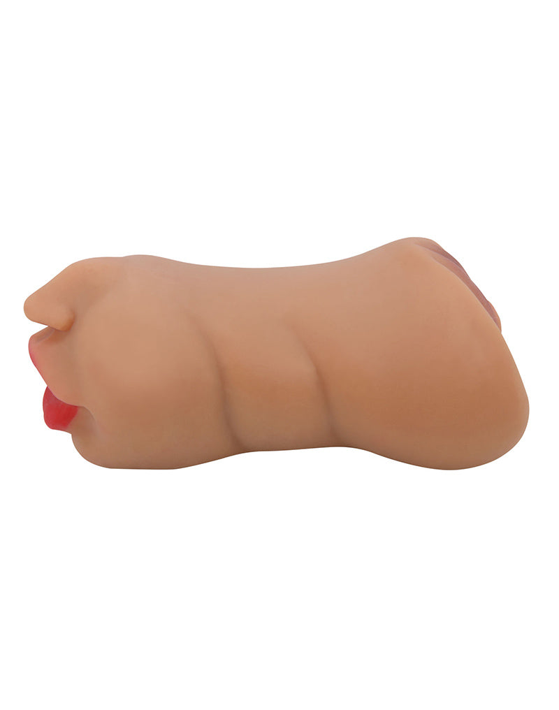 Crazy Bull - Zoey - Premium Masturbator with Two Entrances - Medium Skin Tone-Erotiekvoordeel.nl