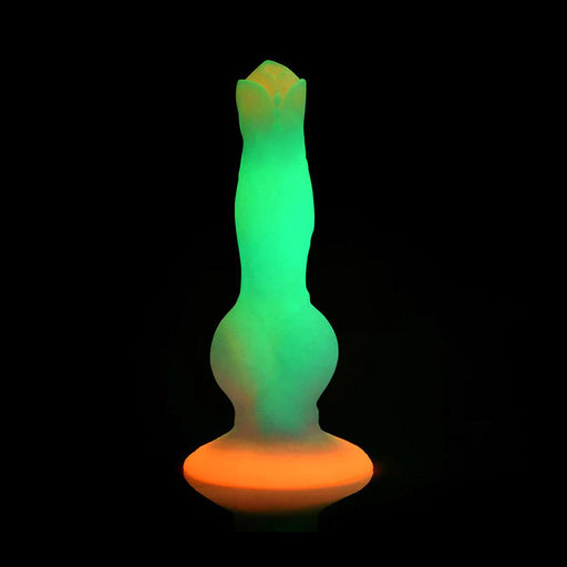Creature Cocks - Siliconen Alien Dildo - Glow-In-The-Dark - Lengte 215 mm - Diameter 66 mm-Erotiekvoordeel.nl