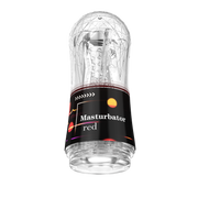 Cup Masturbator - Black/Transparent-Erotiekvoordeel.nl