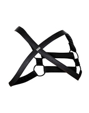 Cut4Men - Imbracatura pettorale - Imbracatura - 4WAY - Nero-Erotiekvoordeel.nl