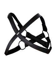 Cut4Men - Imbracatura pettorale - Imbracatura - 4WAY - Nero-Erotiekvoordeel.nl