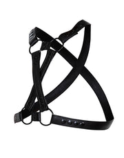 Cut4Men - Imbracatura pettorale - Imbracatura - 4WAY - Nero-Erotiekvoordeel.nl