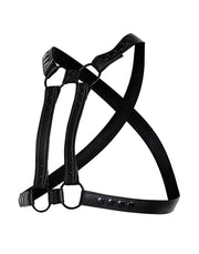 Cut4Men - Imbracatura pettorale - Imbracatura - 4WAY - Nero-Erotiekvoordeel.nl