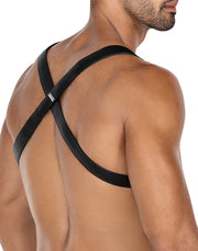 Cut4Men - Imbracatura pettorale - Imbracatura - 4WAY - Nero-Erotiekvoordeel.nl