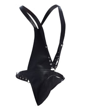 Cut4Men - Dungeon - Imbracatura full body effetto bagnato - Nero-Erotiekvoordeel.nl