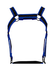 Cut4Men - Imbracatura - Imbracatura - Neo - Blu/Nero-Erotiekvoordeel.nl