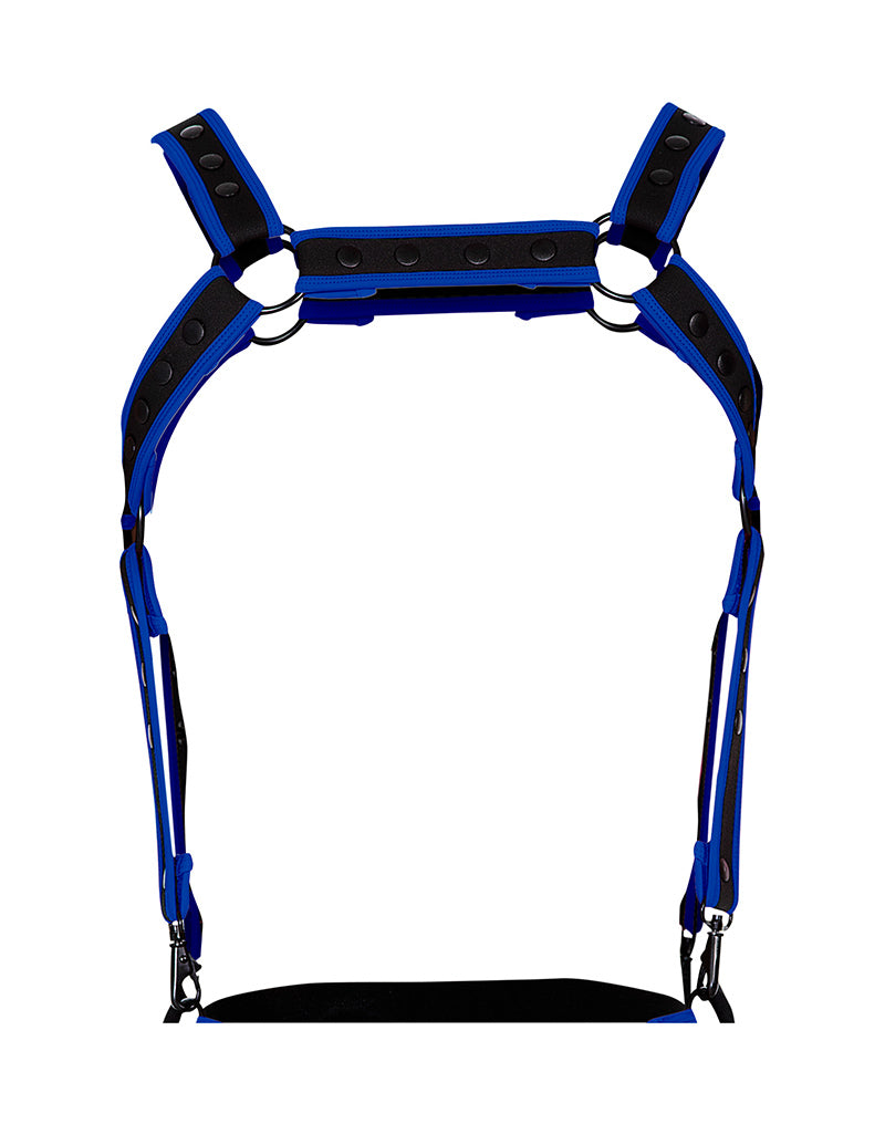 Cut4Men - Imbracatura - Imbracatura - Neo - Blu/Nero-Erotiekvoordeel.nl