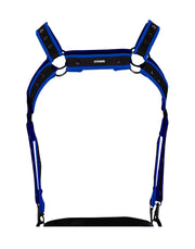 Cut4Men - Imbracatura - Imbracatura - Neo - Blu/Nero-Erotiekvoordeel.nl