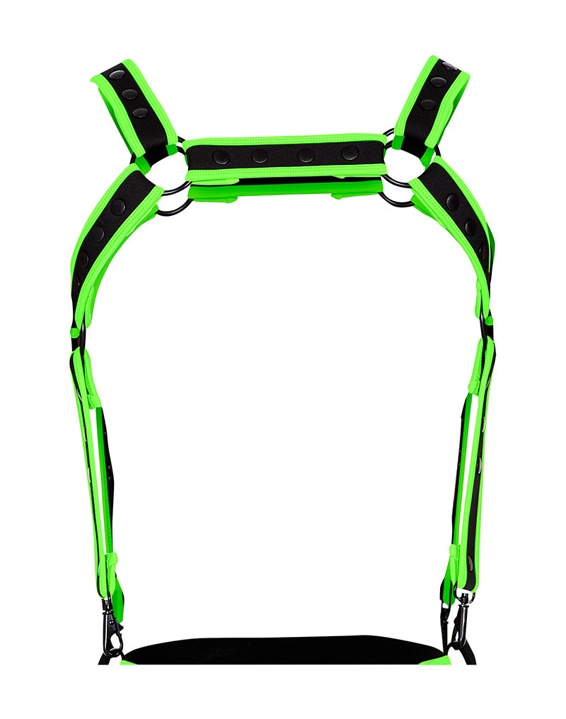 Cut4Men - Imbracatura - Imbracatura - Neo - Neon/Nero-Erotiekvoordeel.nl