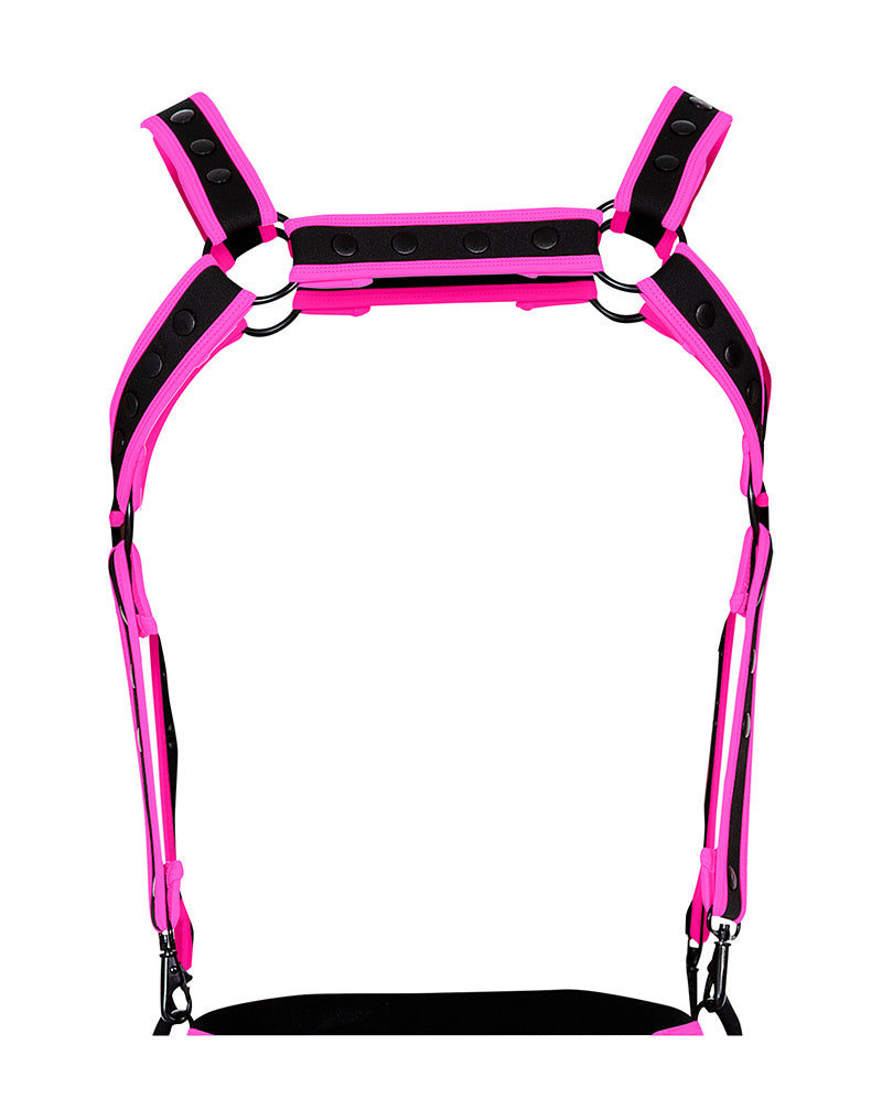 Cut4Men - Imbracatura - Imbracatura - Neo - Rosa/Nero-Erotiekvoordeel.nl