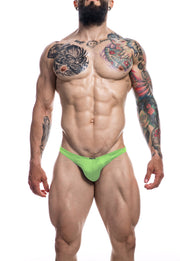 Cut4Men - Classic Men's Thong - Neon Green - Erotiekvoordeel.nl