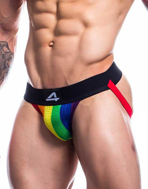 Cut4Men - Jockstrap sexy - Pride - Rainbow-Erotiekvoordeel.nl