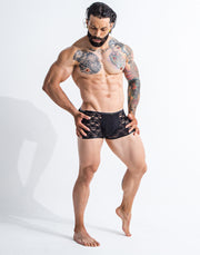 Cut4Men - Boxer sexy in pizzo - Nero-Erotiekvoordeel.nl