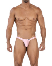 Cut4Men - Sexy Spandex Men's Thong - Light Pink-Erotiekvoordeel.nl